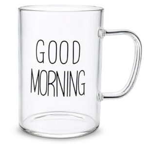 Κούπα Γυαλί Borosilicate Good Morning 10,5x8cm 450ml Homie 1002207