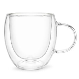 Κούπα Espresso Γυαλί Borosilicate με Λαβή 7x5,5cm 80ml Homie 1002211
