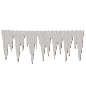Σταλακτίτες Χιόνι Παραθύρου Πάχνη 60x27cm Xmasfest 1131332