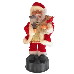 Άγιος Μπαταρίας με Φανάρι 30cm Xmasfest 1131605