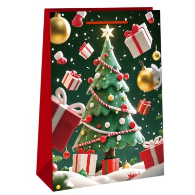 Τσάντα Δώρου Χριστουγέννων 45.5x33x10cm 45,5x33x10cm Xmasfest 1131826