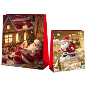 Τσάντα Δώρου Χριστουγέννων 14x11x6cm Xmasfest 1131829