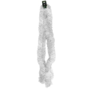 Γιρλάντα Λευκή Tinsel ø:11cm Υ:2m Xmasfest 1131895