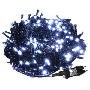 180 Λαμπάκια LED Λευκό Ψυχρό σε Σειρά με Προγράμματα IP44 12m Xmasfest 1132591