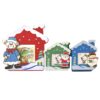 Σπιτάκι με Καμινάδα για Φωτογραφία 11x11x5cm Xmasfest 1132697
