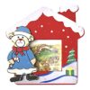 Σπιτάκι με Καμινάδα για Φωτογραφία 11x11x5cm Xmasfest 1132697