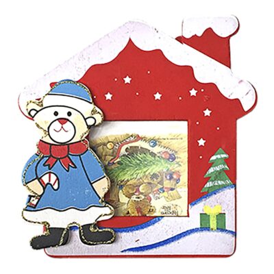 Σπιτάκι με Καμινάδα για Φωτογραφία 11x11x5cm Xmasfest 1132697