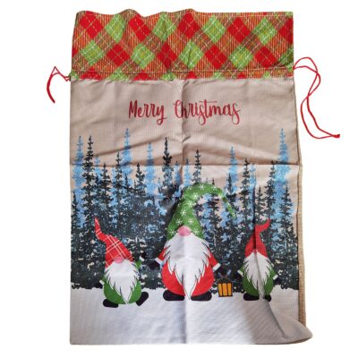 Σάκος Χριστουγέννων με Φιγούρα 70x49cm Xmasfest 1132934