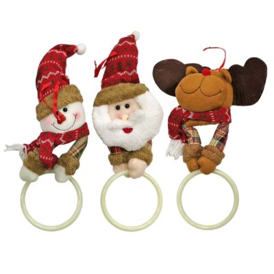 Κρεμάστρα Πετσέτας Xmas Φιγούρα 44x13cm Xmasfest 1132943