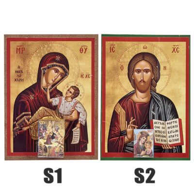Ημερολόγιο Εικόνα Ξύλινο 20x14cm  Xmasfest 113320