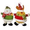 Μαξιλάρι Xmas Τάρανδος-Χιονάνθρωπος-Άγιος 45x30cm Xmasfest 1133254