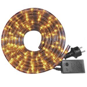 93-333 Φωτοσωλήνας Controller 6m Λευκός Xmasfest 113353