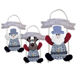 Φιγούρα Κρεμαστή Xmas με Σχοινί 23x19cm Xmasfest 1133407