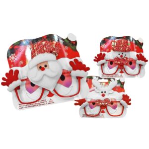 Γυαλιά Xmas Φιγούρες με Χέρια 16x14cm Xmasfest 1133414