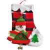 Μπότα με Χριστουγεννιάτικη Φιγούρα 30x19cm Xmasfest 1133427