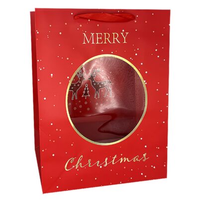 Τσάντα Δώρου Χριστουγέννων 32x26cm 32x26x13cm Xmasfest 1133453