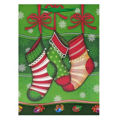 Τσάντα Δώρου Χριστουγέννων 42x30cm Xmasfest 1133454