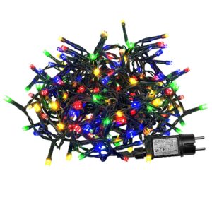 510 Λαμπάκια LED Πολύχρωμα σε Σειρά με Προγράμματα IP44 28,5m Xmasfest 1133495