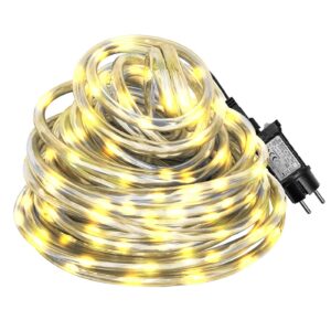 93-3493 Φωτοσωλήνας 400 LED 20m Λευκός Θερμός με Προγράμματα IP44 ø11mm 20m (+3m Extra Καλώδιο) Xmasfest 1133513