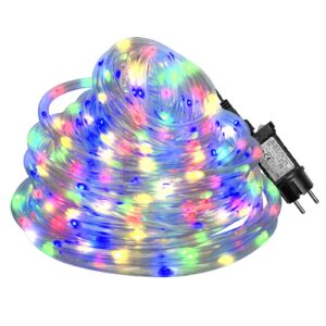 93-3494 Φωτοσωλήνας 400 LED 20m Πολύχρωμος με Προγράμματα IP44 ø11mm 20m (+3m Extra Καλώδιο) Xmasfest 1133514
