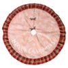 Ποδιά Δέντρου Λινάτσα με Ριγέ Σχέδιο ø120cm Xmasfest 1133630