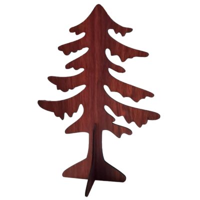 Δέντρο Ξύλινο Επιτραπέζιο 20x14cm Xmasfest 1133655