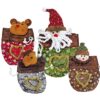 Τσαντάκι Πουγκί με Παράθυρο & Φιγούρα Xmas 24x16cm Xmasfest 1133692