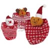 Τσαντάκι Πουγκί Μάλλινο Xmas 20x14cm Xmasfest 1133693