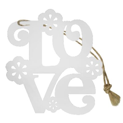 Στολίδι Ξύλινο Love 7cm Xmasfest 1133744