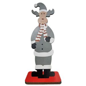 Τάρανδος Ξύλινος Επιτραπέζιος 19x7x5cm Xmasfest 1133749