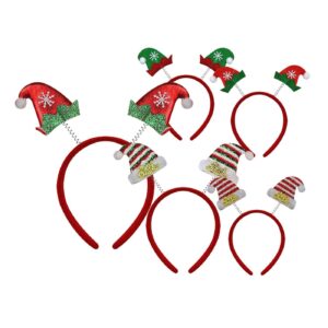 93-3771 Στέκα Σκουφάκι Ξωτικών με Ελατήρια Xmasfest 1133791