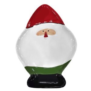 93-3839 Πιατέλα Κεραμική Άγιος Βασίλης 30x20cm Xmasfest 1133859