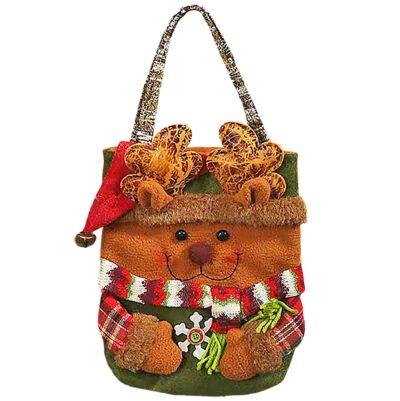Τσάντα με Φιγούρα 3D Χριστουγεννιάτικη 30x23cm Xmasfest 1133980
