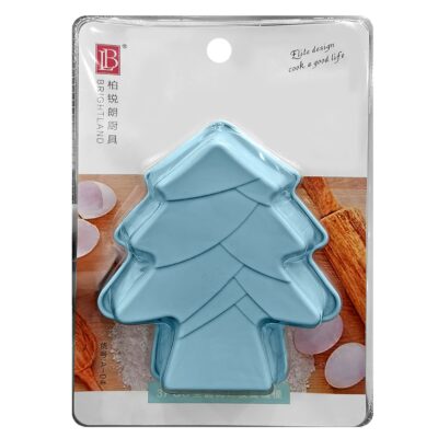 Φόρμες Ζαχαροπλαστικής Δέντρα Σετ=3 τεμ 14x12cm Xmasfest 1133992