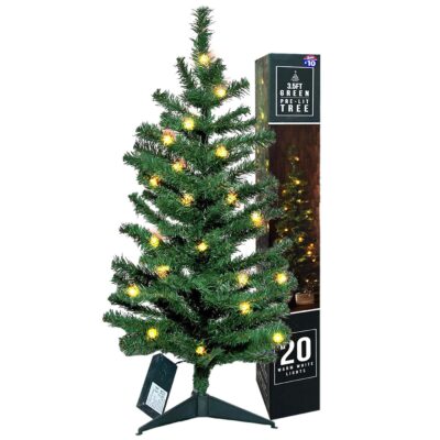 Δέντρο με 20LED Μπαταρίας 100cm Xmasfest 1134006