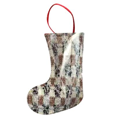 Στολίδι Κρεμαστό Πάνινο Μπότα 15x10cm Xmasfest 1134056