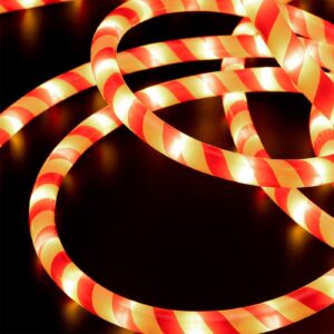 93-4081 Φωτοσωλήνας 400 LED 20m Candy με Προγράμματα IP44 ø11mm 20m (+3m Extra Καλώδιο) Xmasfest 1134101
