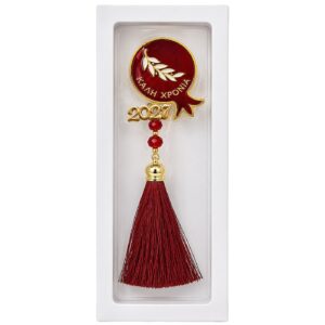 Γούρι Ρόδι σε Κουτάκι. Καλή Χρονιά 23.5cm Xmasfest 1134128