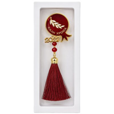 Γούρι Ρόδι σε Κουτάκι. Καλή Χρονιά 23.5cm Xmasfest 1134128