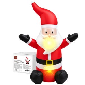 93-4124 Φουσκωτή Φιγούρα Ηλεκτρική. Άγιος IP44 1,8m Xmasfest 1134144