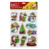 Αυτοκόλλητα Gelly Xmas Σχέδια σετ=10 τεμ 29x18cm Xmasfest 1134150