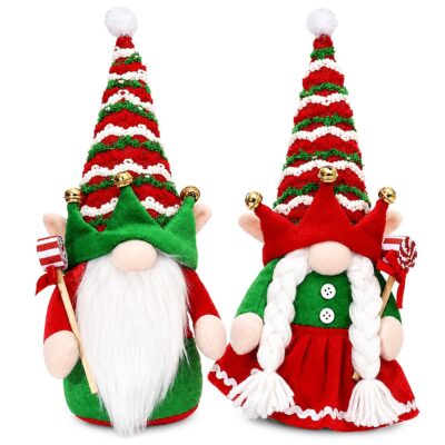 Φιγούρα Διακοσμητική Gnome με Καμπανάκια 30cm Xmasfest 1134198