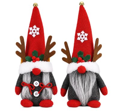 Φιγούρα Διακοσμητική Gnome με Καμπανάκι 29cm Xmasfest 1134201