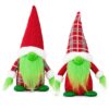 Φιγούρα Διακοσμητική Gnome Πράσινα Μούσια 26cm Xmasfest 1134203
