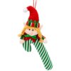 Φιγούρα Πάνινη Xmas με Μπαστούνι σε Καρτέλα 28cm Xmasfest 1134209