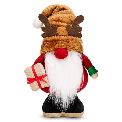 Φιγούρα Διακοσμητική Gnome με Ξύλινη Βάση 24-33cm Xmasfest 1134214