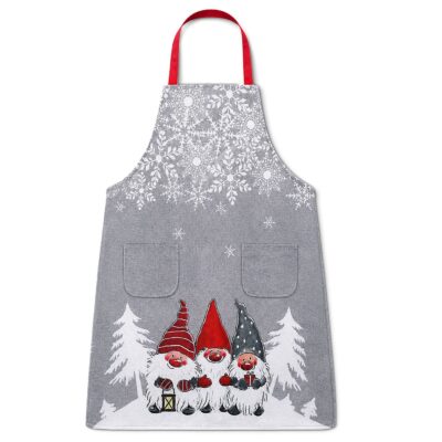 Ποδιά Xmas από Λινάτσα 76x55cm Xmasfest 1134225