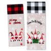 Θήκη Κρασιού Λινάτσα Xmas 37x14cm Xmasfest 1134228
