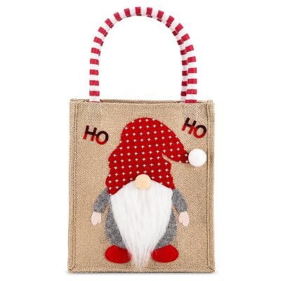 Τσάντα Xmas Λινάτσα 30x19x17cm Xmasfest 1134231