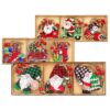 Στολίδια Ξύλινα σετ=9τεμ Σύνολο=24x9cm Τεμ=8cm Xmasfest 1134239